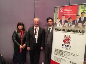 2017 HTMi 總裁與台灣代表Michelle &校友Andy