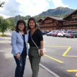 林肯企管執行長Michelle拜訪瑞士JFK 約翰甘迺迪中小學與國際長合影