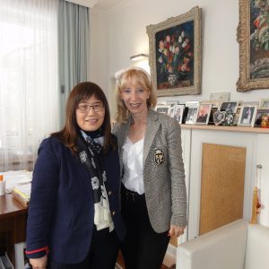 2015林肯代表拜訪瑞士Rosenberg學Monika